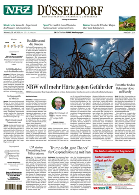 Cover of Neue Rhein Zeitung (Dusseldorf)