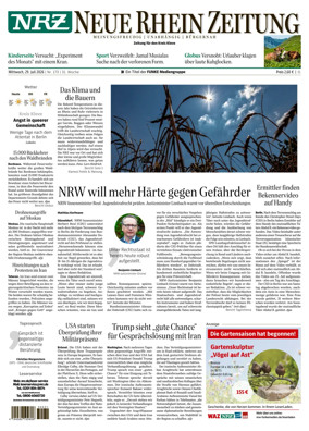 Cover of Neue Rhein Zeitung (Emmerich and Kleve)