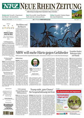 Cover of Neue Rhein Zeitung (Wesel)