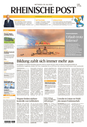 Cover of Rheinische Post Mettmann