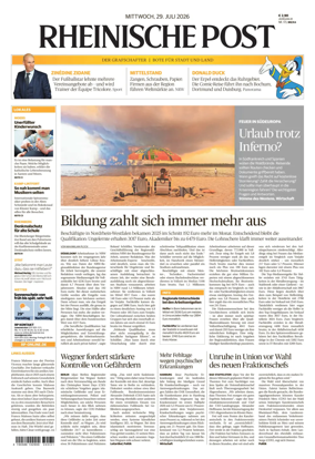 Cover of Rheinische Post - Xanten and Moers