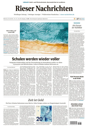 Cover of Rieser Nachrichten