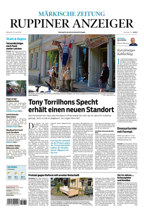 Cover of Ruppiner Anzeiger