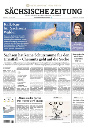 Cover of Sachsische Zeitung (Rodertal)