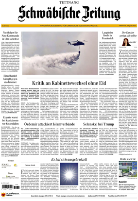 Cover of Schwabische Zeitung (Tettnang)