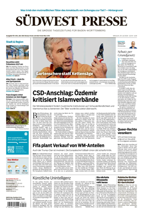 Cover of Sudwest Presse