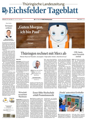 Cover of Thuringische Landeszeitung (Eichsfeld)