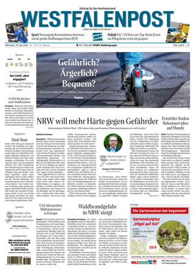 Cover of Westfalenpost (Brilon)
