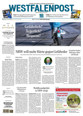 Cover of Westfalenpost (Ennepetal)