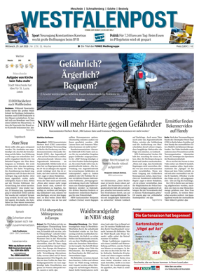 Cover of Westfalenpost (Meschede)