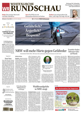 Cover of Westfalische Rundschau (Ennepetal)