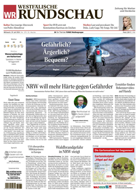 Cover of Westfalische Rundschau (Wetter)