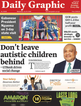 Cover of Daily Graphic