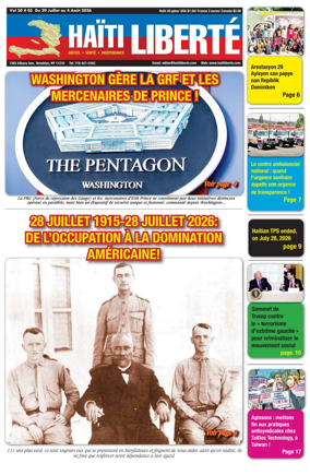 Cover of Haiti Liberte