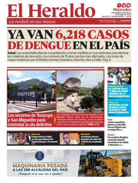 Cover of Diario El Heraldo