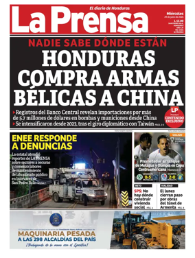 Cover of Diario La Prensa