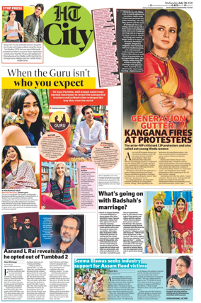 Cover of Hindustan Times (Chandigarh) - City