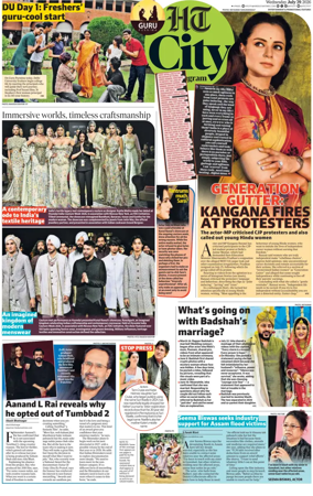 Cover of Hindustan Times (Gurgaon) - City