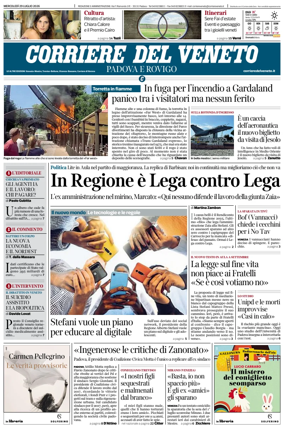 Cover of Corriere del Veneto (Padova e Rovigo)