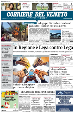 Cover of Corriere del Veneto (Venezia e Mestre)