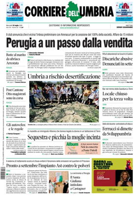 Cover of Corriere dell Umbria