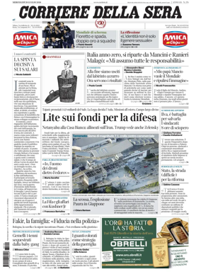 Cover of Corriere della Sera