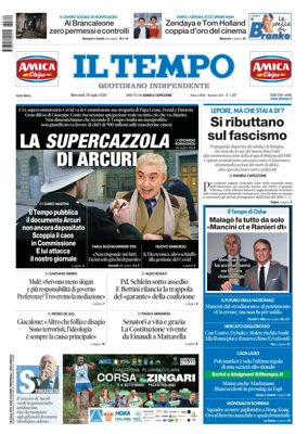 Cover of Il Tempo (Nazionale)