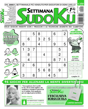 Cover of Settimana Sudoku