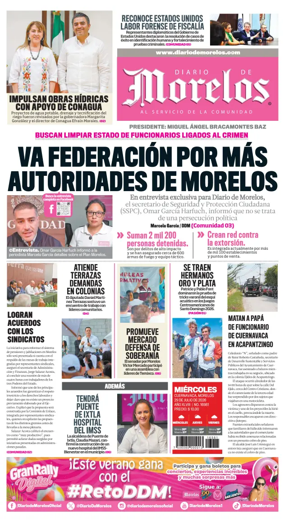 Cover of Diario de Morelos