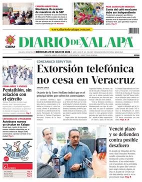 Cover of Diario de Xalapa