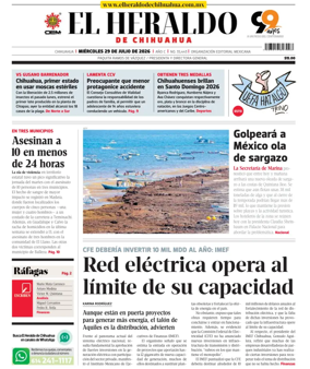 Cover of El Heraldo de Chihuahua