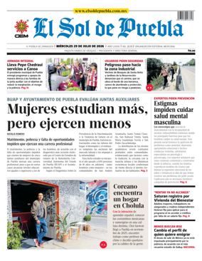 Cover of El Sol de Puebla