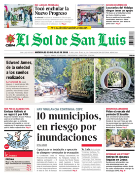 Cover of El Sol de San Luis Potosi