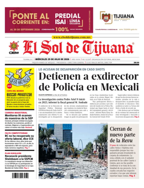 Cover of El Sol de Tijuana