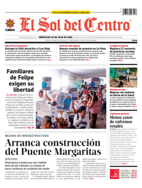 Cover of El Sol del Centro
