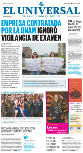 Cover of El Universal