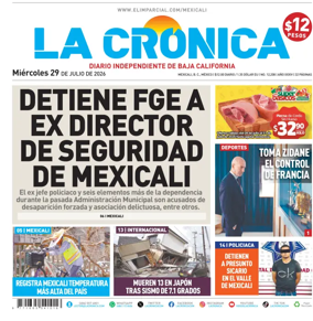 Cover of La Cronica