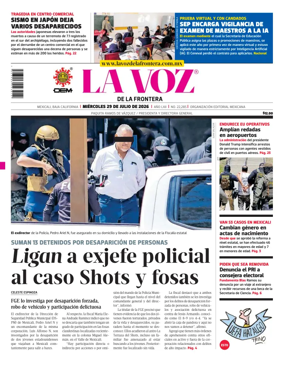 Cover of La Voz de la Frontera