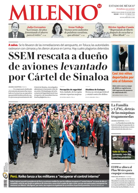 Cover of Milenio Edo de Mexico