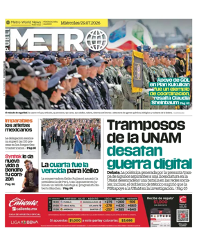 Cover of Publimetro Guadalajara