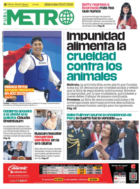 Cover of Publimetro Merida