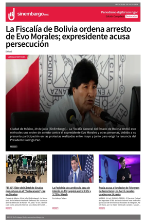 Cover of Sin Embargo destacadas