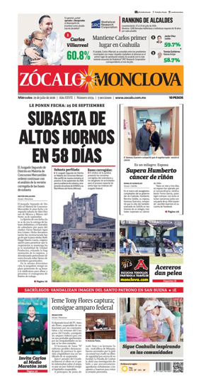 Cover of Zocalo Monclova