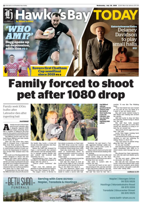 Cover of Hawke's Bay Today