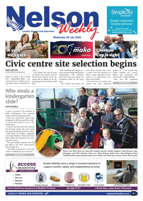 Cover of Nelson Weekly