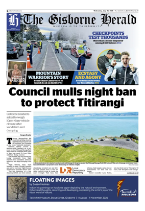 Cover of The Gisborne Herald