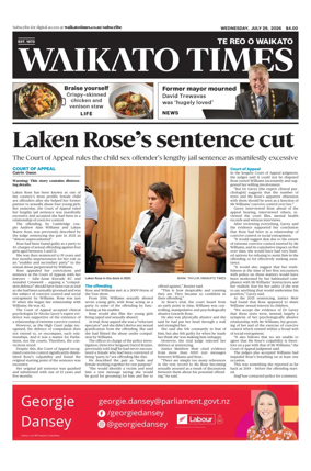 Cover of Waikato Times