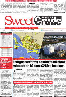 Cover of SweetCrude (Wednesday)