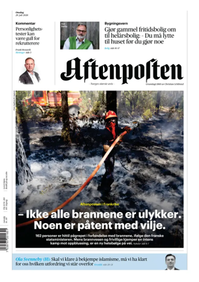 Cover of Aftenposten