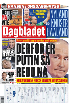 Cover of Dagbladet